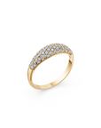 14k Little Diamond Pavé Dome Ring