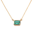 14k Emerald Hera Necklace