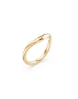14k Elena Curved Band