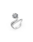 14k Round Selene Ring