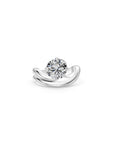 14k Round Selene Ring