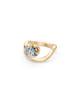 14k Round Selene Ring
