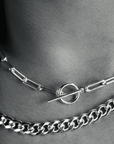 Silver Stella Necklace