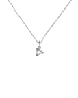 Silver Letter Necklace