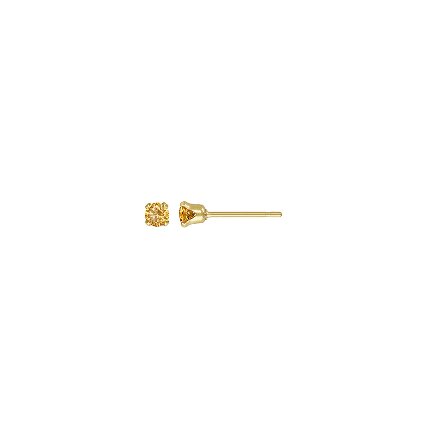 Gold Filled Crystal Birthstone Studs