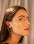 Gold Filled 3mm Clasp Hoops