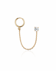 Hoop Chain Earrings