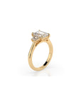 14k Emerald Portal Ring