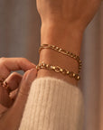 Gold Filled Lunar Bracelet