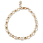 Gold Filled Beads and Pearl Bracelet
