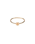 Gold Filled Flat Circle Ring