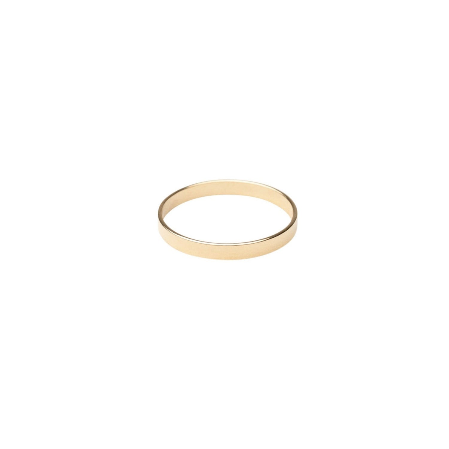 Gold Filled Flat Ring | 2.25mm