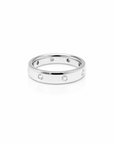 14k Gypsy Set Diamond Ring