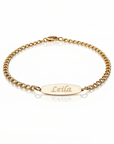 Gold Filled ID Bracelet