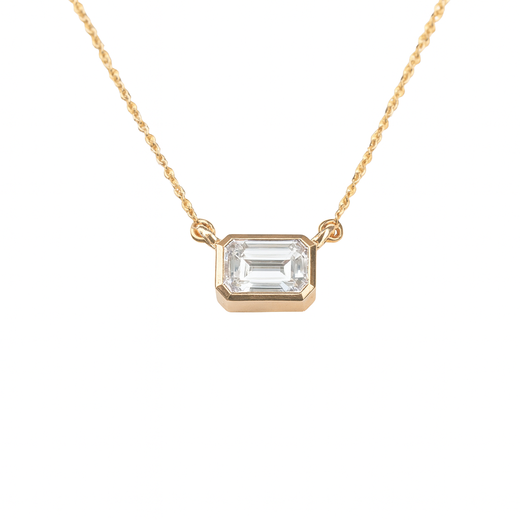 14k Emerald Hera Necklace