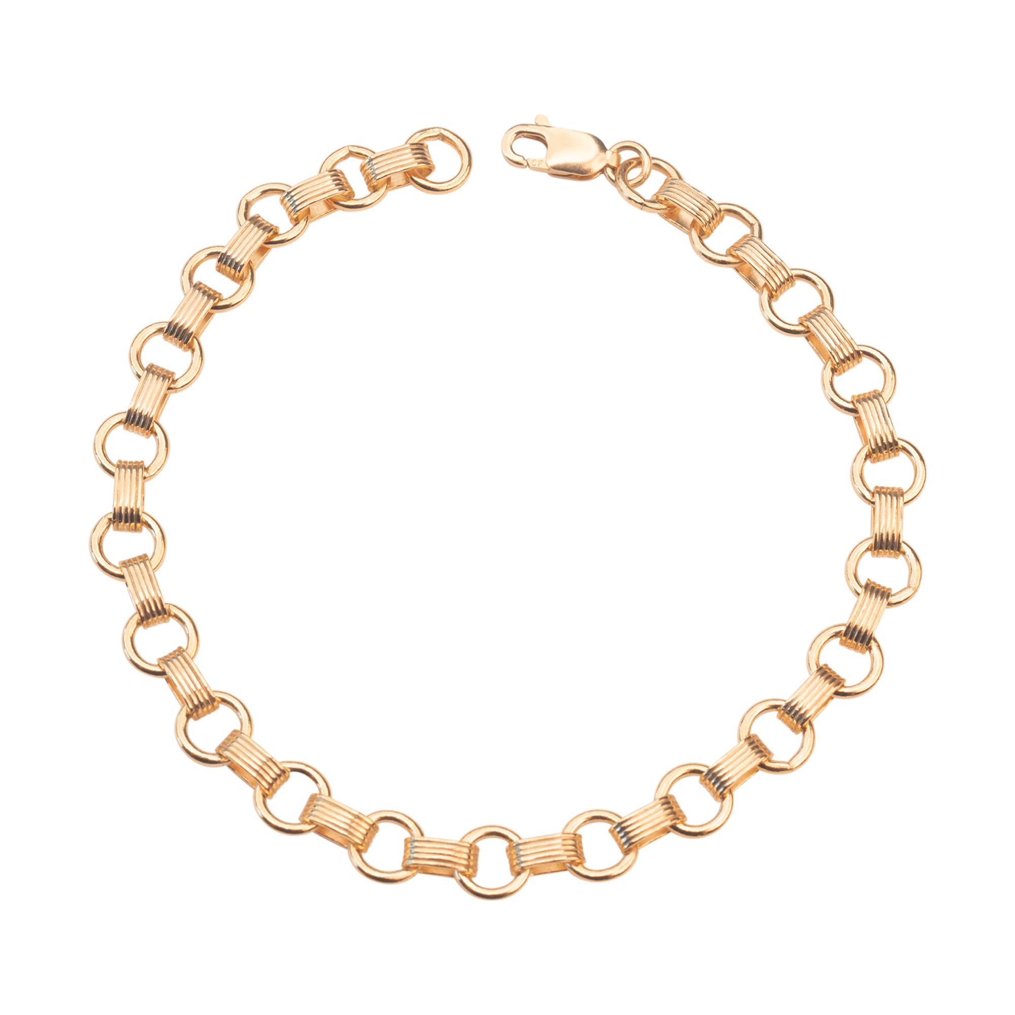 Gold Filled Lunar Bracelet