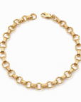 Gold Filled Lunar Bracelet