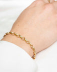 Gold Filled Lunar Bracelet