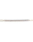 14K Paperclip Tennis Bracelet | .75 CTW