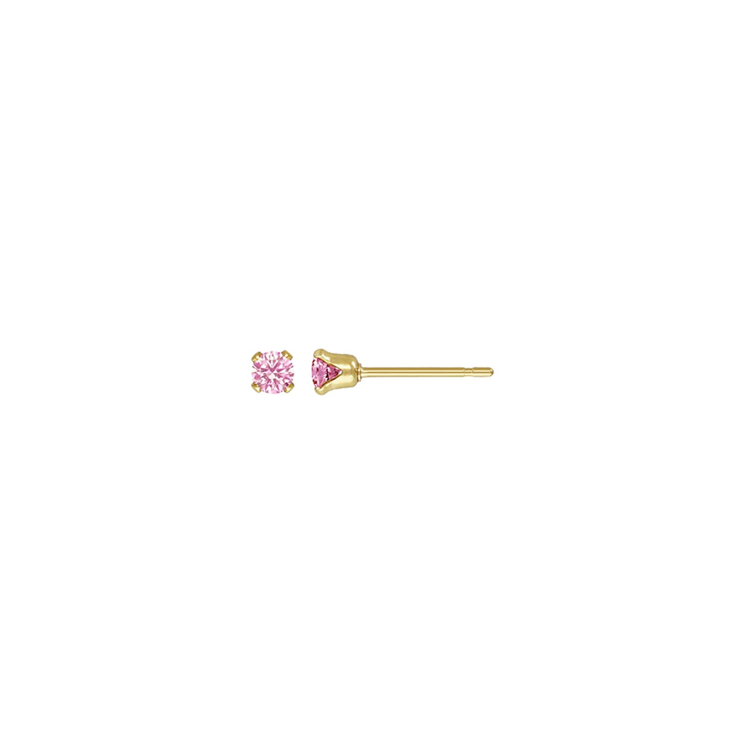 Gold Filled Crystal Birthstone Studs