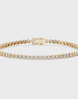 14K Bezel Tennis Bracelet | 3 Carat