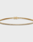 14K Cupcake Tennis Bracelet | 1 Carat