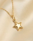 Puffy Star Necklace