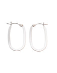 Flat Oval Hoops