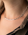 Silver Retro Necklace