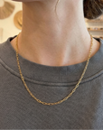 Small Paperclip Necklace