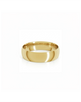 14k Domed Band | 5mm