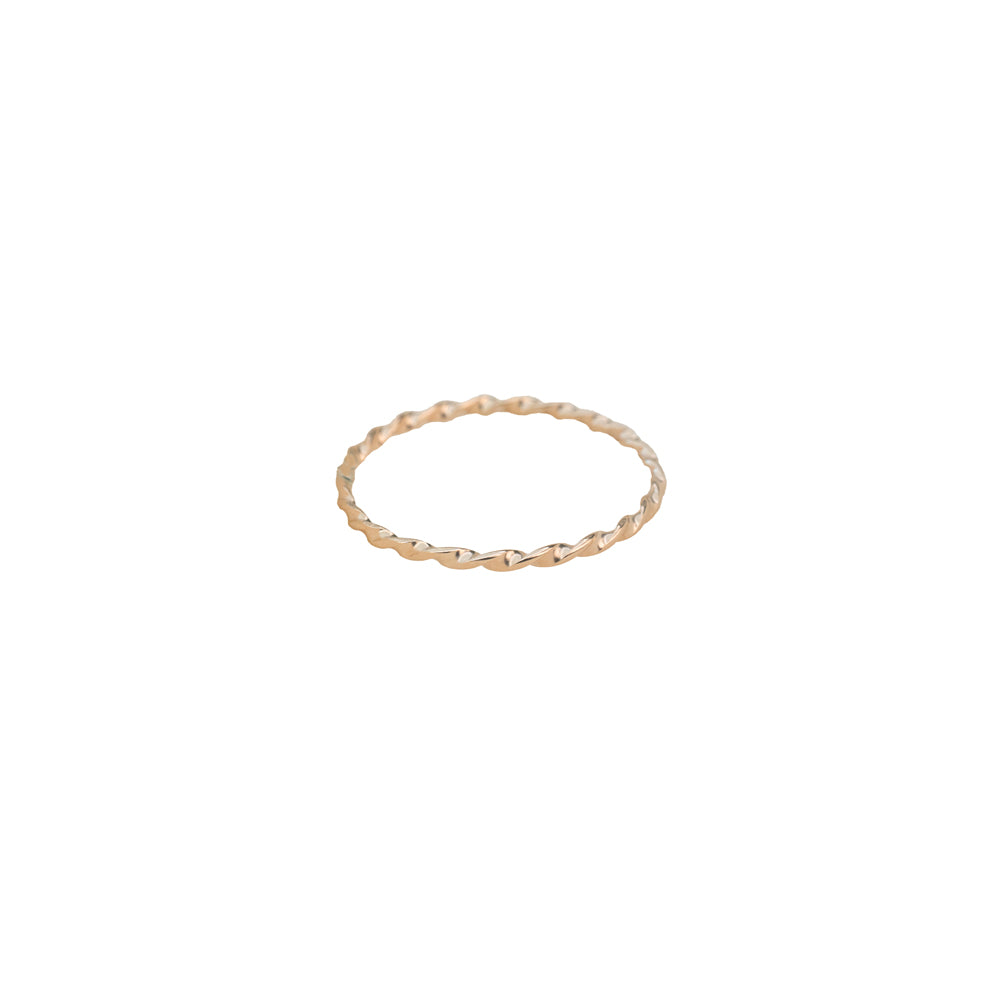 Gold Filled Twist Ring