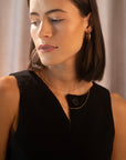 Two-Tone Satellite Necklace