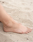 Gold Filled Rectangle Anklet