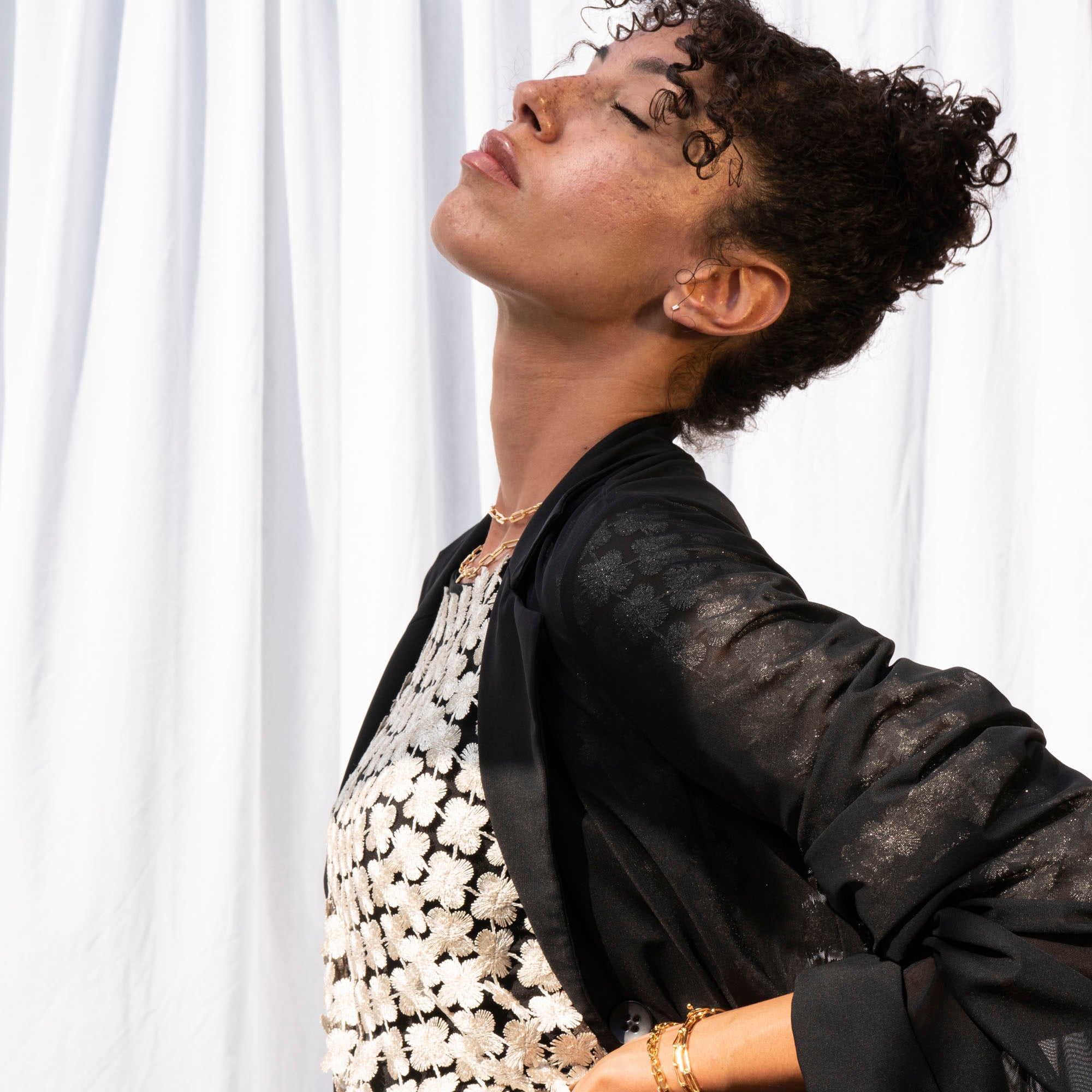 14k Petite Baguette Studs .10 CTW