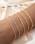 14K Diamond Tennis Bracelet | 1.2 CTW