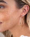 Clasp Hoops