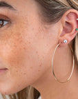 Gold Filled Endless Hoops