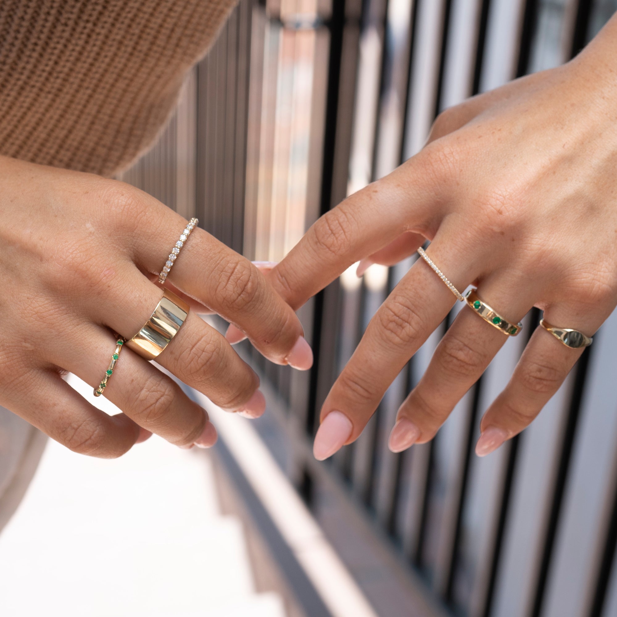 14k Gold Petite Signet Ring