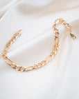 Gold Filled Thick Figaro Necklace