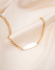 Gold Filled ID Bracelet