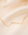 14k Diamond Yard Necklace .62 CTW
