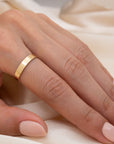 Gold Filled Flat Ring | 3.5mm
