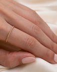 Gold Filled Dainty Twist Stacker Ring