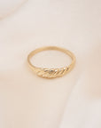14k Gold Pluto Ring