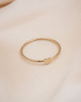 Gold Filled Heart Stacker Ring