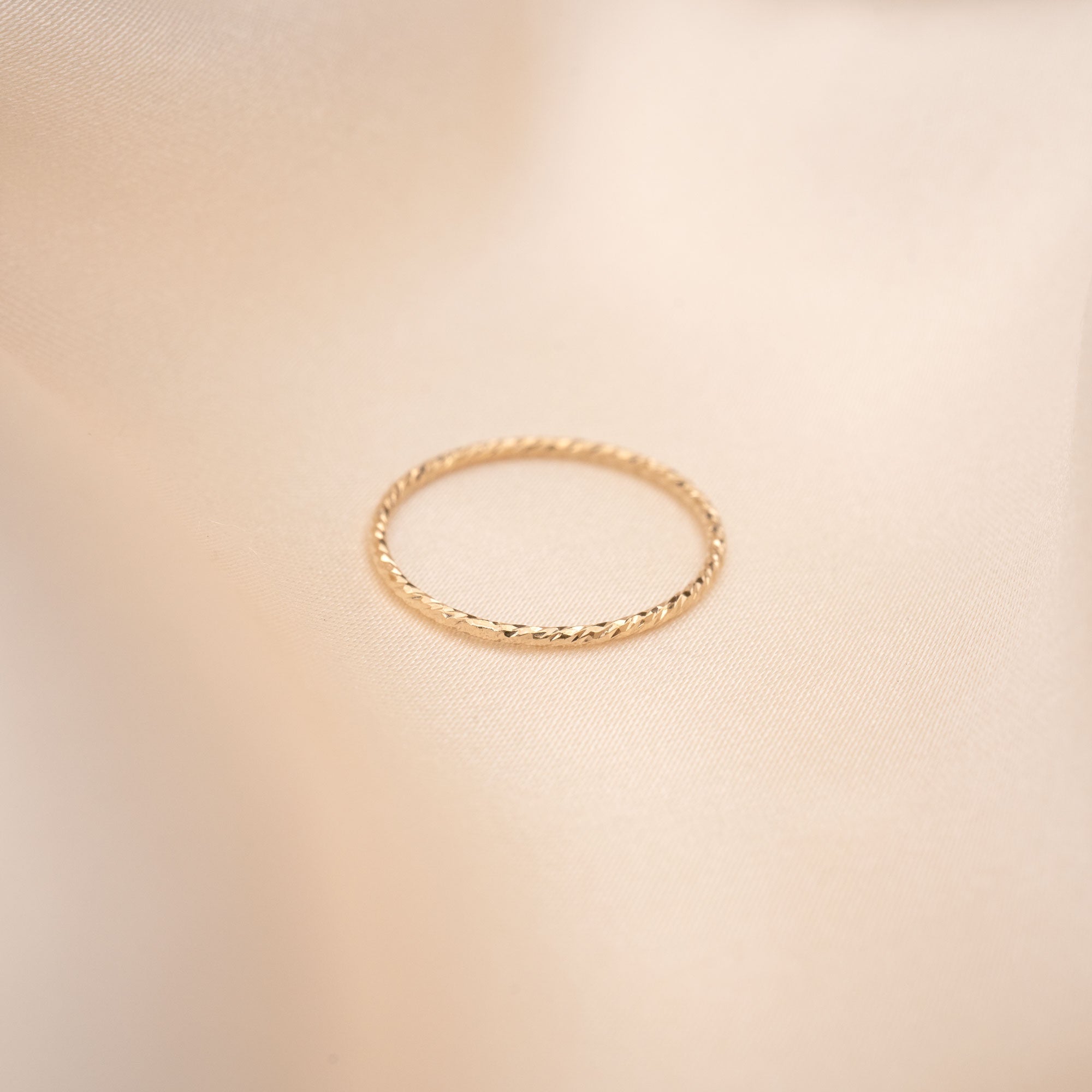 Gold Filled Sparkle Ring