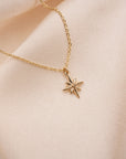 14k Northstar Diamond Necklace
