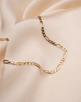 14k Gold Figaro Necklace