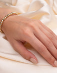 Gold Filled Beaded Bracelet